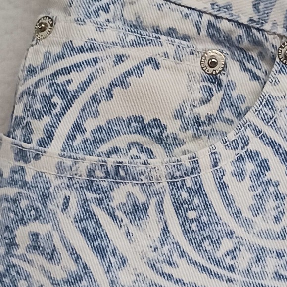 Lauren Jeans‎ Co Women's Dark Wash Denim Jean Shorts - 16 (38X7) - Picture 8 of 14